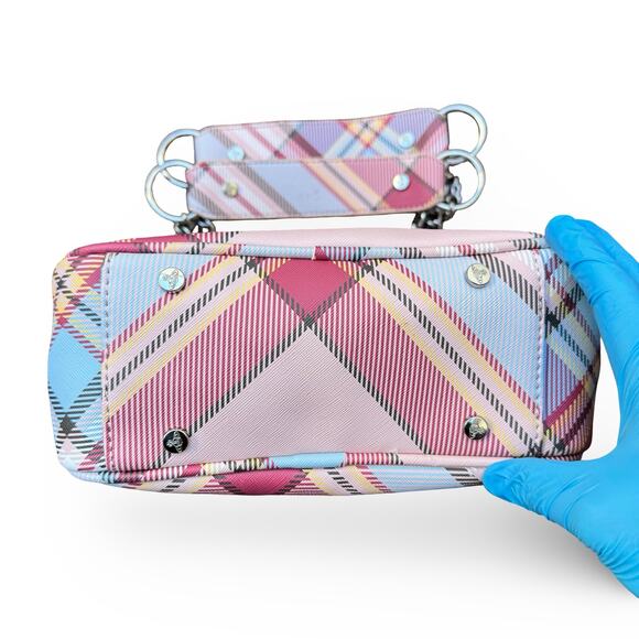 Vivienne Westwood Archive Orb Chain Plaid Bag - Picture 6 of 8